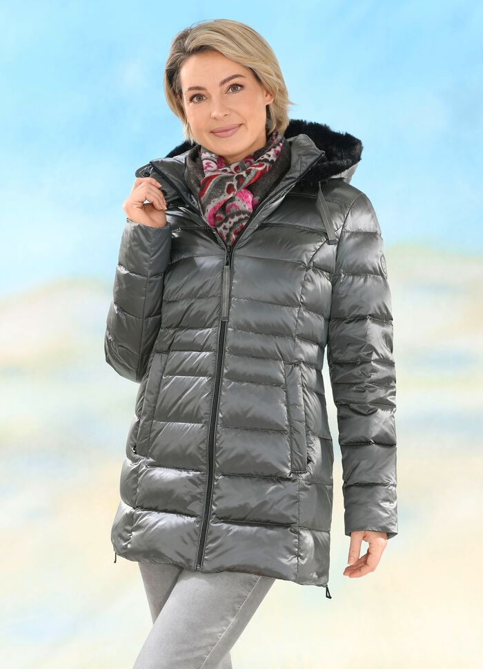 Donsjack in 2 kleuren 