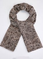 Sjaal met roofdierdessin 