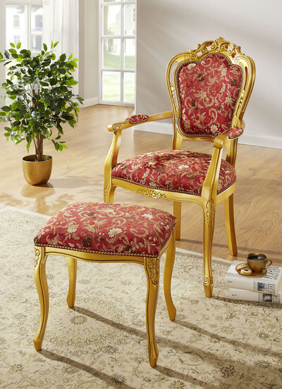 Zitting met massief beukenhouten frame 