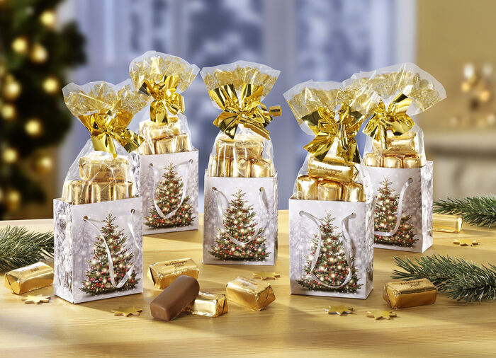 Kerstboomzakjes, set van 5 
