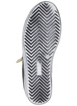 Andrea Conti sneakers met slimme contrasterende vetersluiting ZWART-GOUD