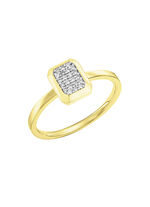 Damesring met diamanten 