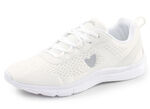 LAURA KENT, zomerse damessneakers, met uitneembaar voetbed WIT