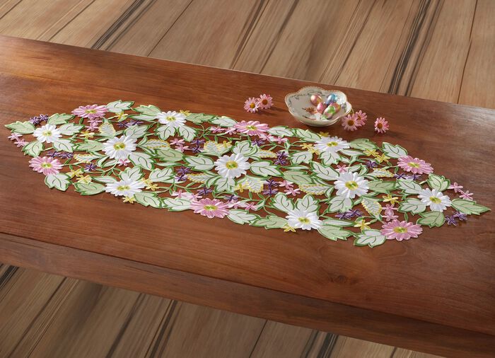 Tafel- en kamerdecoratie in lentefrisse kleuren 