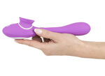 Konijnenvibrator met likfunctie 