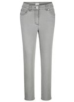 Enkellange jeans in 5-pocket-model 