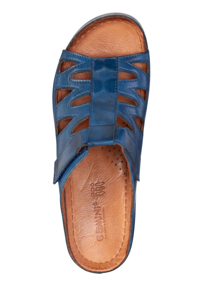 Gemini muiltjes van deels gekleurd rundnappaleer 