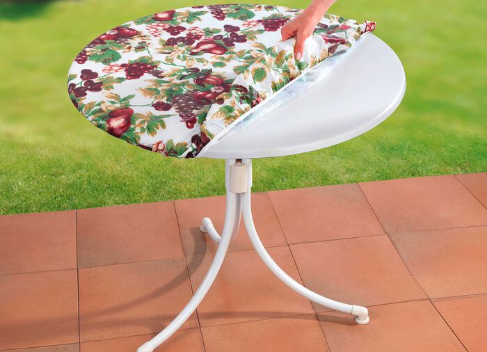 Opgerekt tafelkleed van 100% PVC 