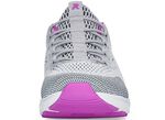 Rieker sneakers met elastische decoratieve vetersluiting GRIJS-ROZE
