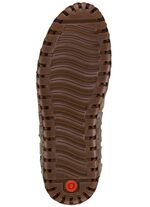 Gemini pantoffels van zacht rundnubuckleer TAUPE