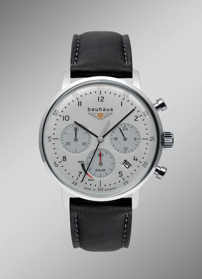 Bauhaus Classic solar herenhorloge 