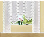 Prachtig schuifgordijn met een rechte afwerking 