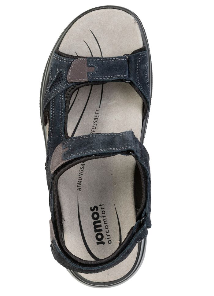 Sportieve heren trekkingsandalen, breedte H, met klittenbandsluiting 