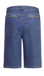 Denim bermudashort met stretch inzetstukken in de tailleband in 3 kleuren LICHTJEANS