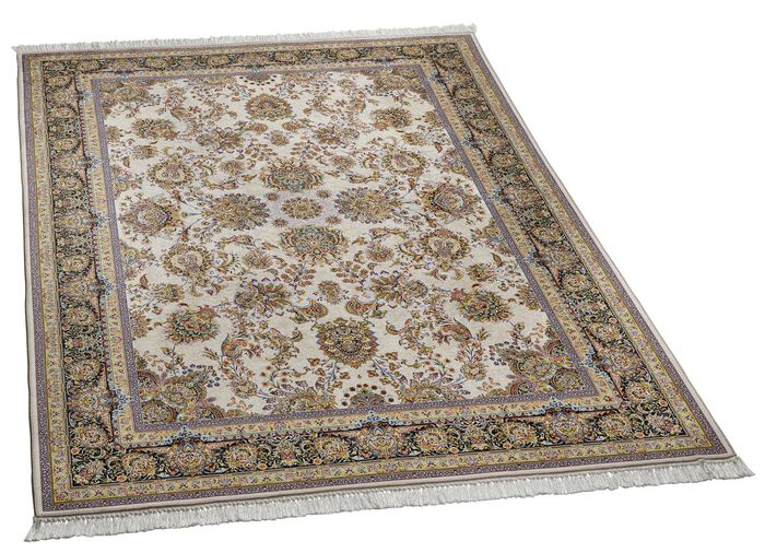 Bruggen, galerijen en tapijten in hoogwaardige zijdelook BEIGE