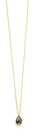Bordketting met bloemmotief 