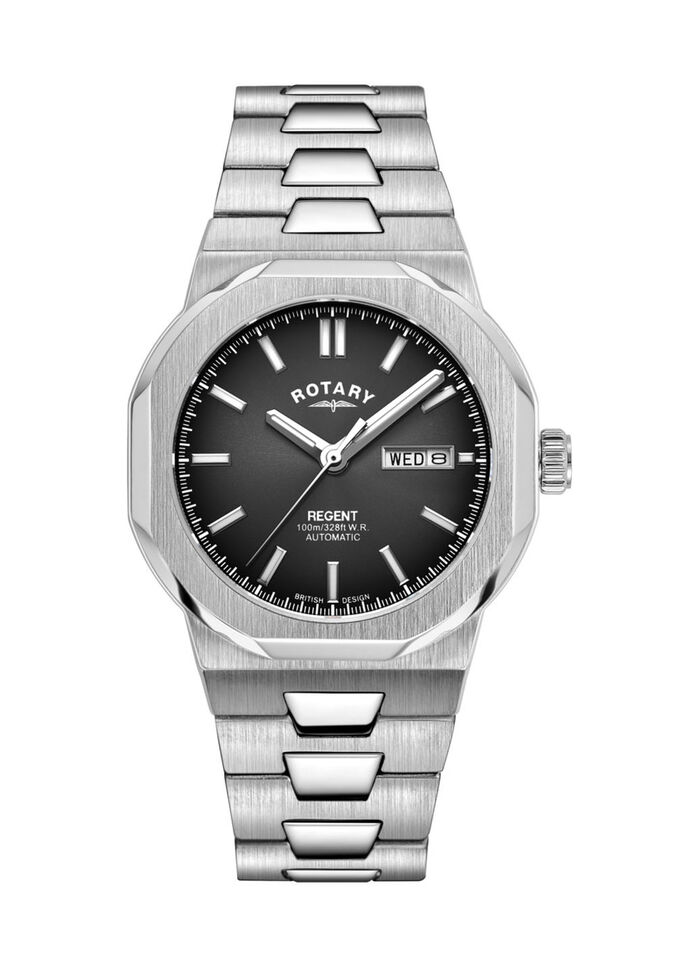 Automatisch herenhorloge met H-schakelband 