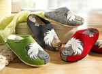 Slippers met anatomisch gevormd voetbed 