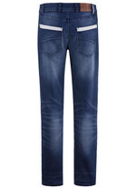 Jogger denim jeans van "Francesco Botti" in 2 kleuren DONKERE JEANS