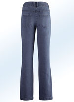 Jeans in trendy bootcut-vorm JEANS BLAUW