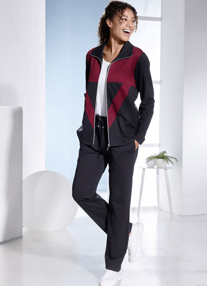 Vrijetijdspak met naadzakken 