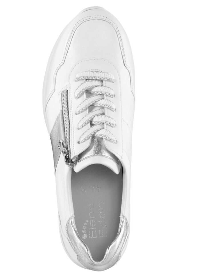 Sneakers WIT-ZILVER
