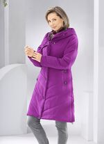 Korte jas van gerecyclede vezels CYCLAAM