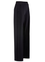 Broeken in modieuze breedte ZWART