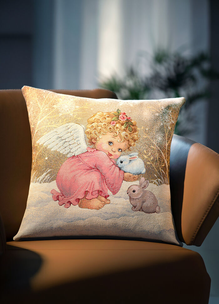 Kussenhoes engel met ritssluiting 