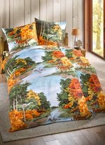 Natuurlijke beddengoedset in beverkwaliteit 