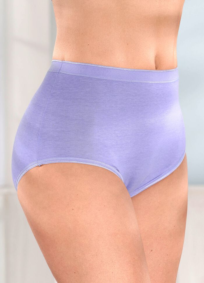 Verpakking van vijf slips met elastische boorden 