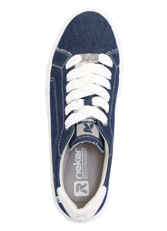 Sneakers met synthetische afwerking JEANS-WIT