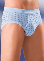 Schiesser set van twee slips van fijne rib, met gulp 