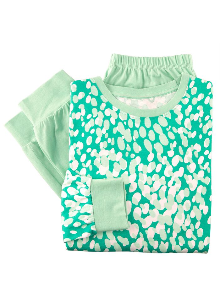 Twee-pack pyjama's met manchetten 