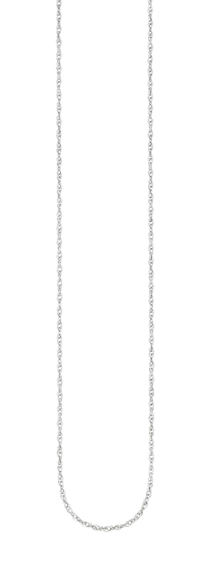 Platina dubbele ankerketting 