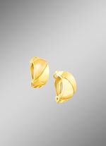 Clip-oorbellen, hoogglans/gesatineerd 