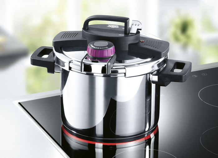 Snelkookpan gemaakt van roestvrij staal ROESTVRIJ STAAL