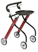 Trust Care Russka Indoor Rollator Laten we gaan ROOD-GRIJS