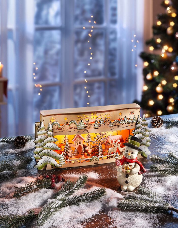 Kaarsenboog/sokkel van hout 