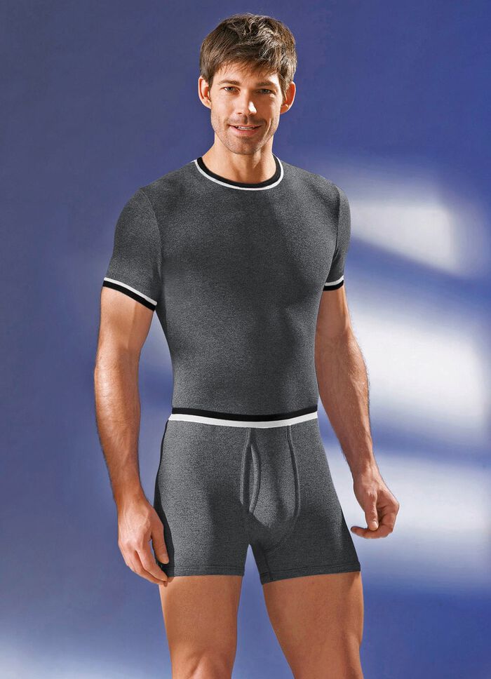 Permatherm tweepack korte mouwen truien, winterondergoed 