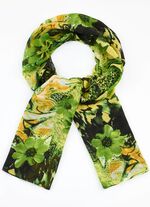 Sjaal met verschillende dessins 