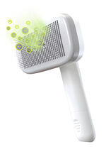 &quot;PiddiPet IonBrush&quot; borstel voor dierenhaar 