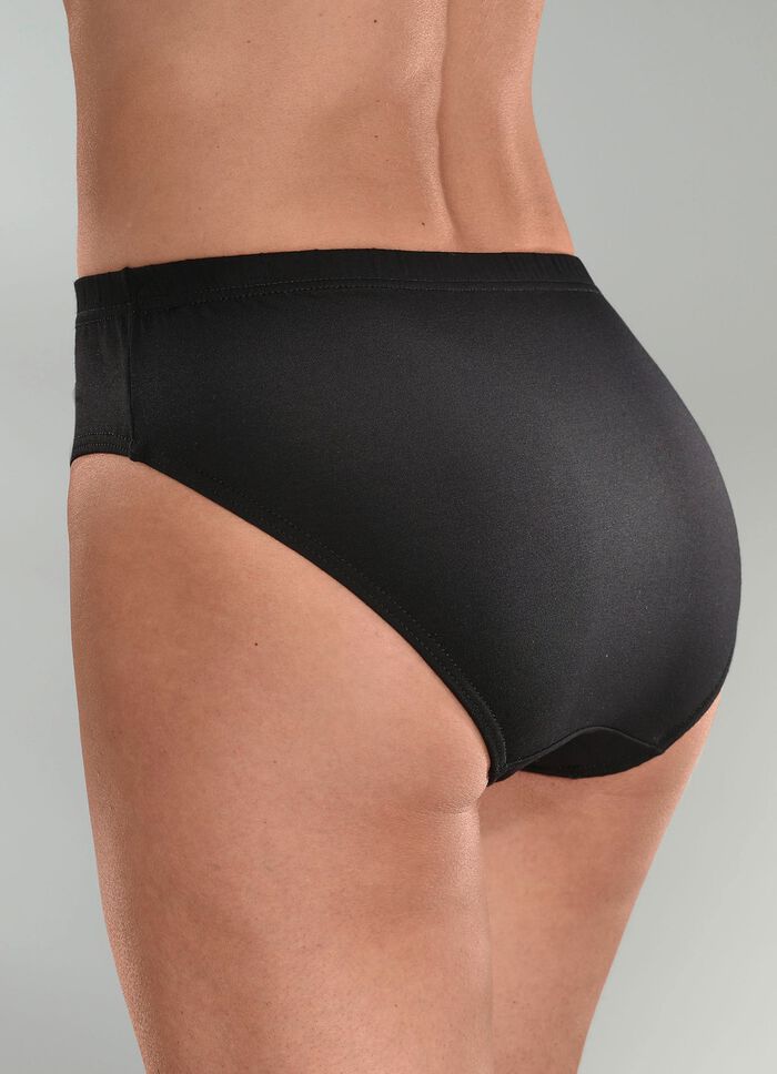 Set van vier slips met elastische band 