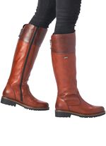 Remonte, gevoerde dameslaarzen, winterschoenen, breedte G, met rits 