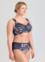 Miss Mary-bh met kleurig harmonieus bloemenmotief 