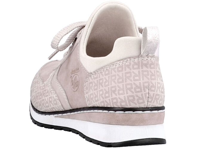 Rieker sneakers met decoratieve vetersluiting POEDERROS&Eacute;