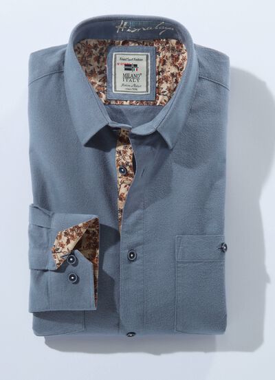 Opvallend "Milano Italy" shirt in 3 kleuren 