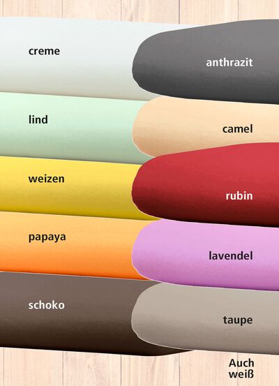 Luxe gedraaid jersey hoeslaken met elastaan 