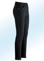 Magic-jeans met mooie studs en trendy franjes 