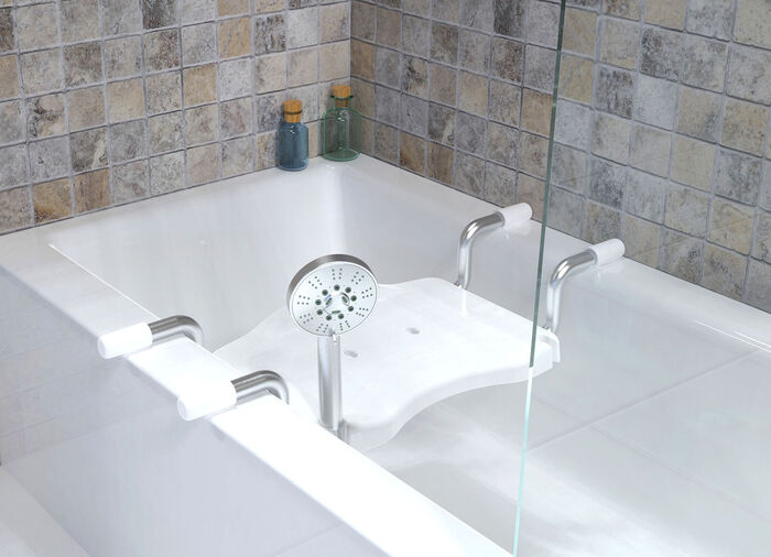 Badzitje van stevig aluminium 